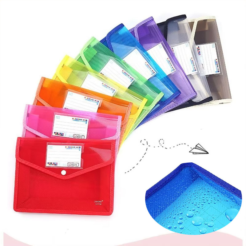 Is Stationery Office Supply - 1-10 Buah Folder File Tombol Jepret