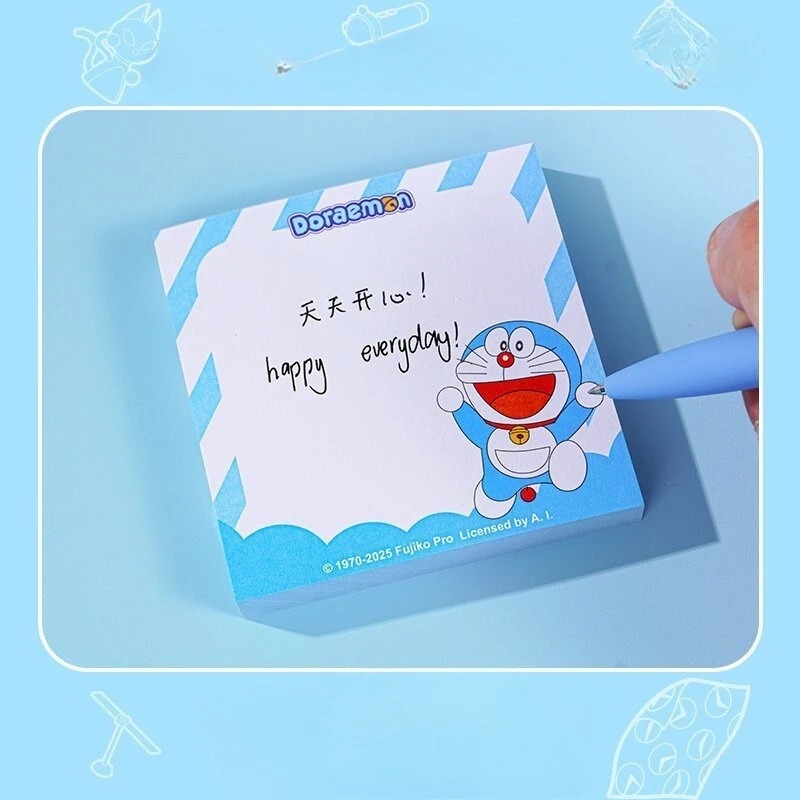 4 Buah Catatan Tempel Doraemon - Is Stationery Office Supply ulasan dan harga