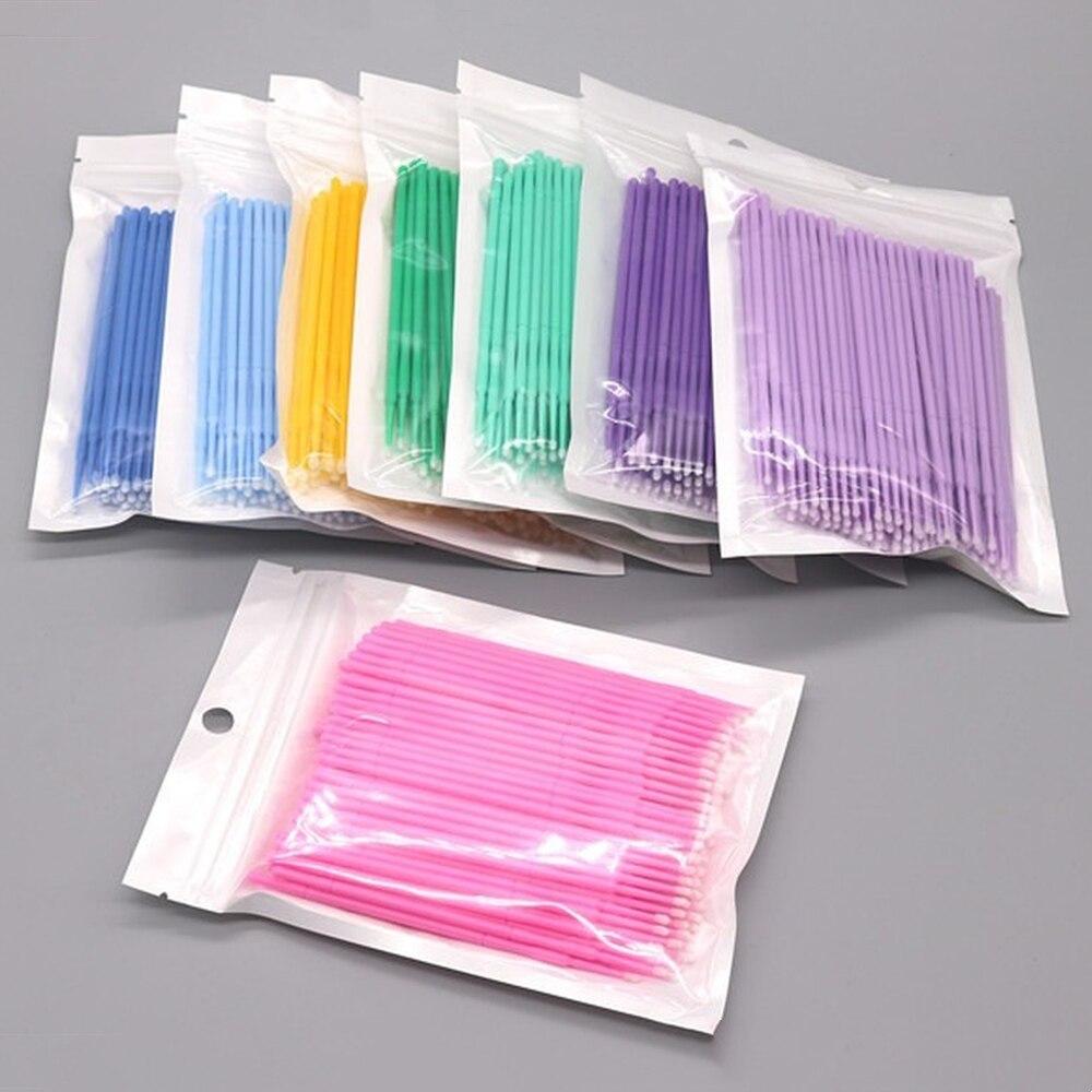 100 Buah/Lot Kuas Mikro Riasan - Glue Stick Pack ulasan dan harga