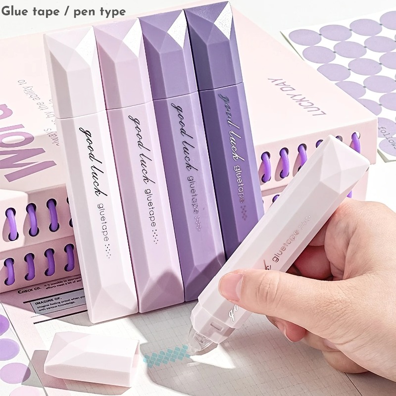 4 buah Pita Perekat Warna Grad - Glue Stick Pack ulasan dan harga