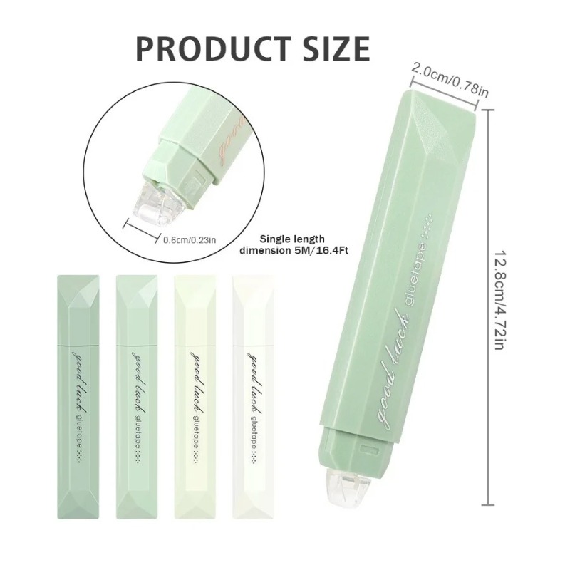 4 buah Pita Perekat Warna Grad - Glue Stick Pack ulasan dan harga
