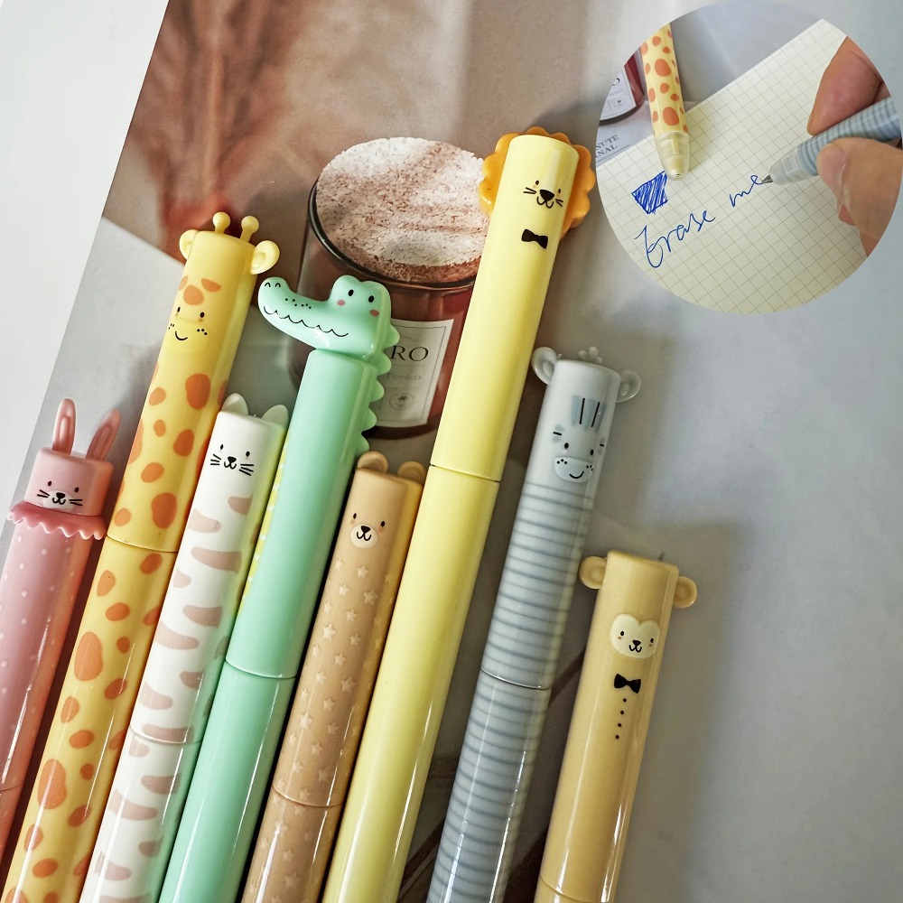 8 Buah Pena Tekan Kepala Hewan - Lion Stationery & Office Supply(Kunshan)Co.Ltd ulasan dan harga