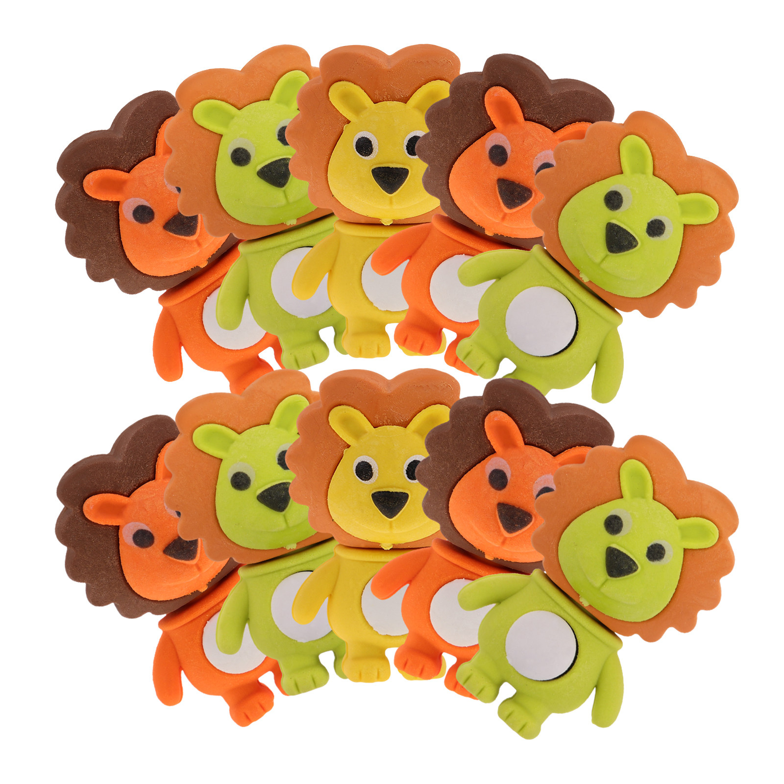 18 Buah Penghapus Berbentuk Si - Lion Stationery & Office Supply(Kunshan)Co.Ltd ulasan dan harga